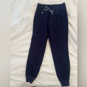 Navy Zamora jogger scrub pants